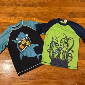 2 Gymboree Swim Shirts